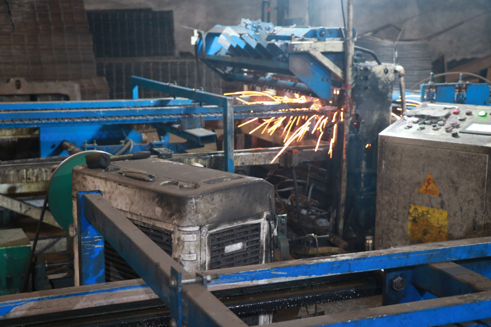 風扇在鋼筋網片生產過程中有什么作用